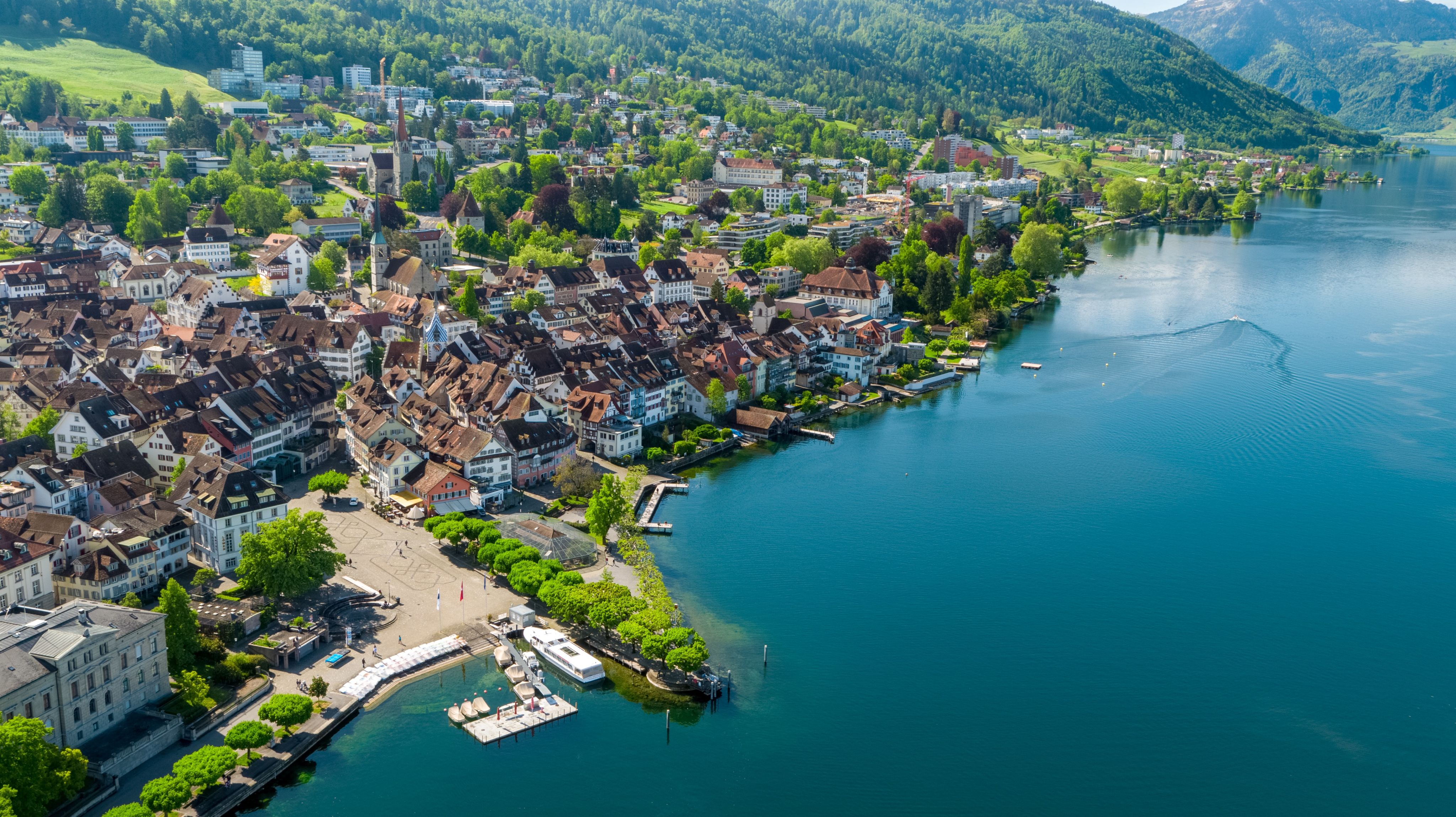 Photo of Zug, the heart of the Crypto Valley.