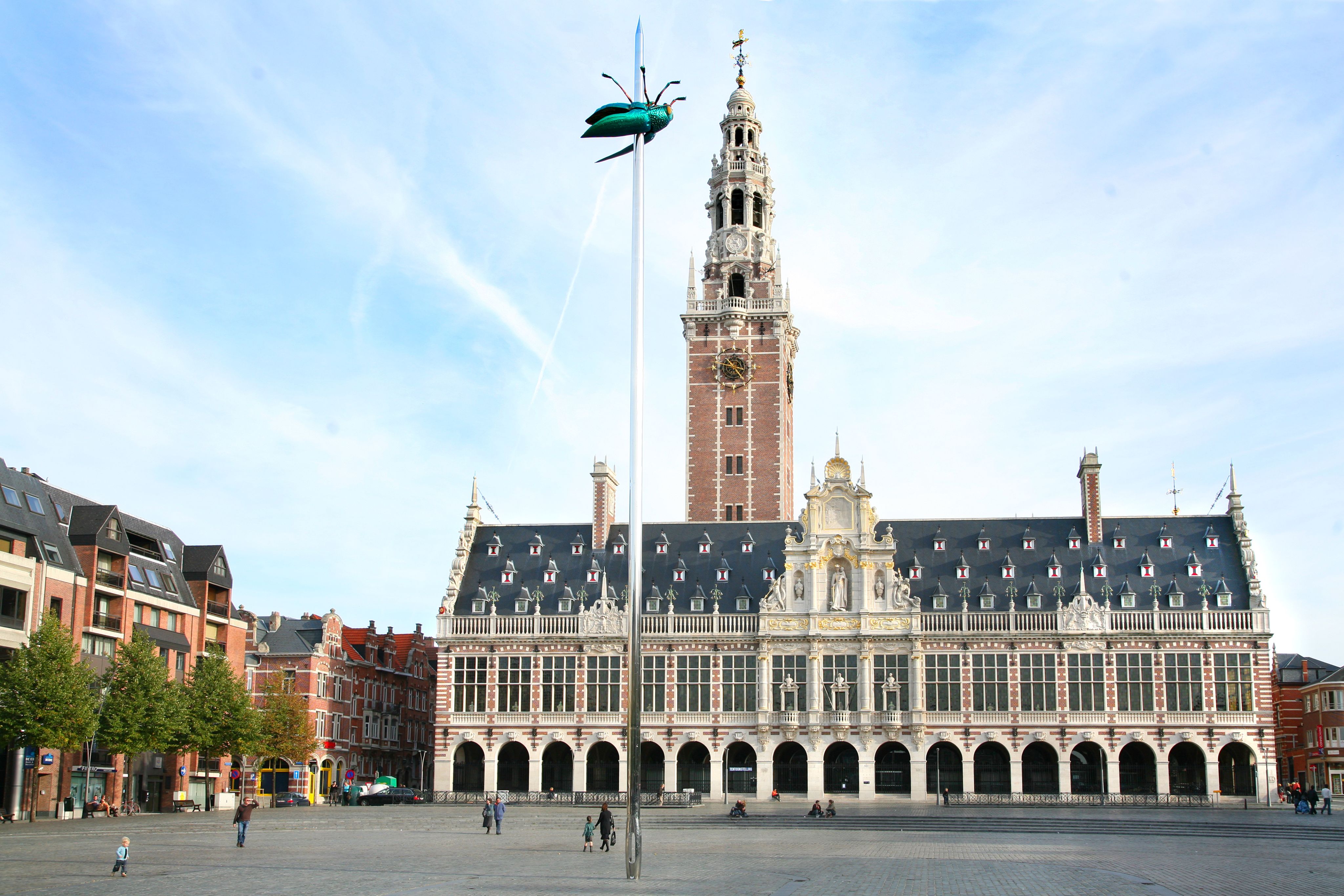 Leuven’s Central Library in Ladeuzeplein